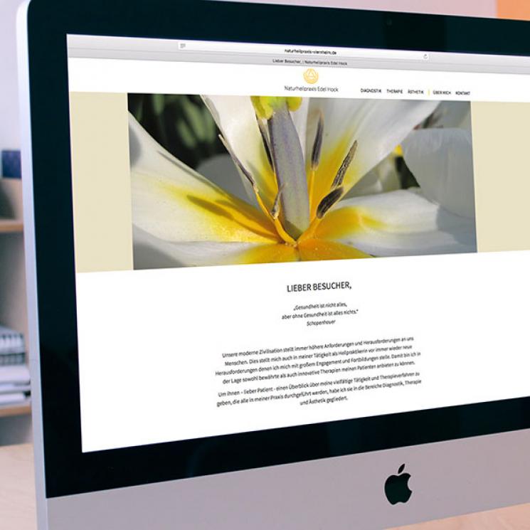 Website Naturheilpraxis Viernheim