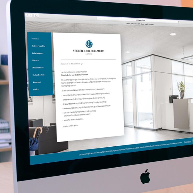 Website Seeler & Fellmeth Notare