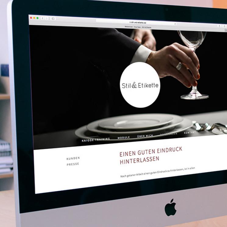 Website Stil und Etikette