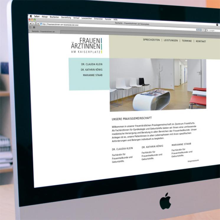 Website Frauenärztinnen