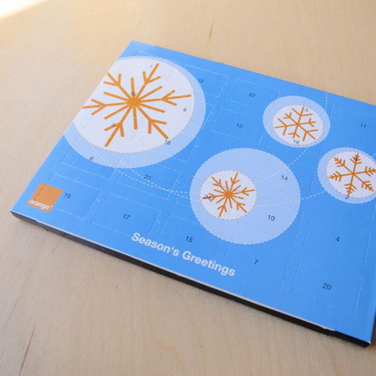 Orange Adventskalender